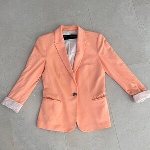 Zara Coral Blazer for Women